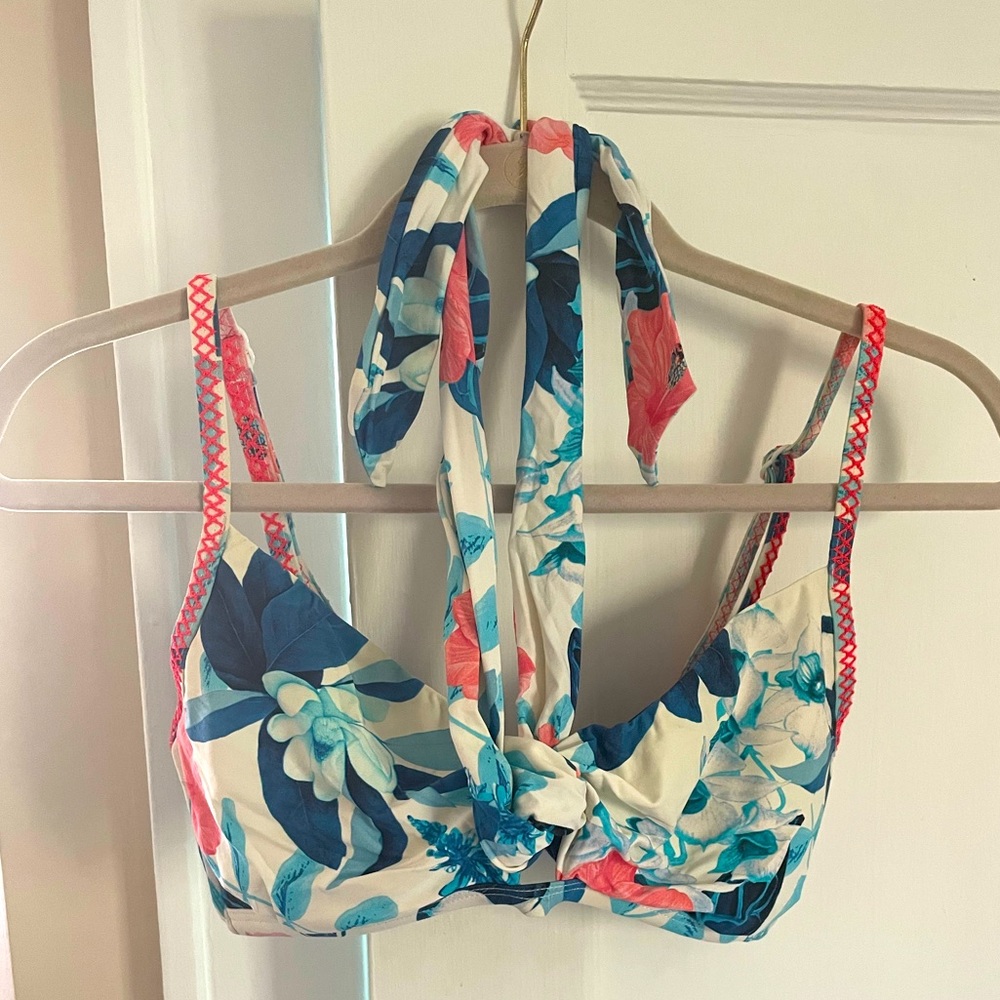 Seafolly Tropical Vacay Ruffle Bikini Sz 6